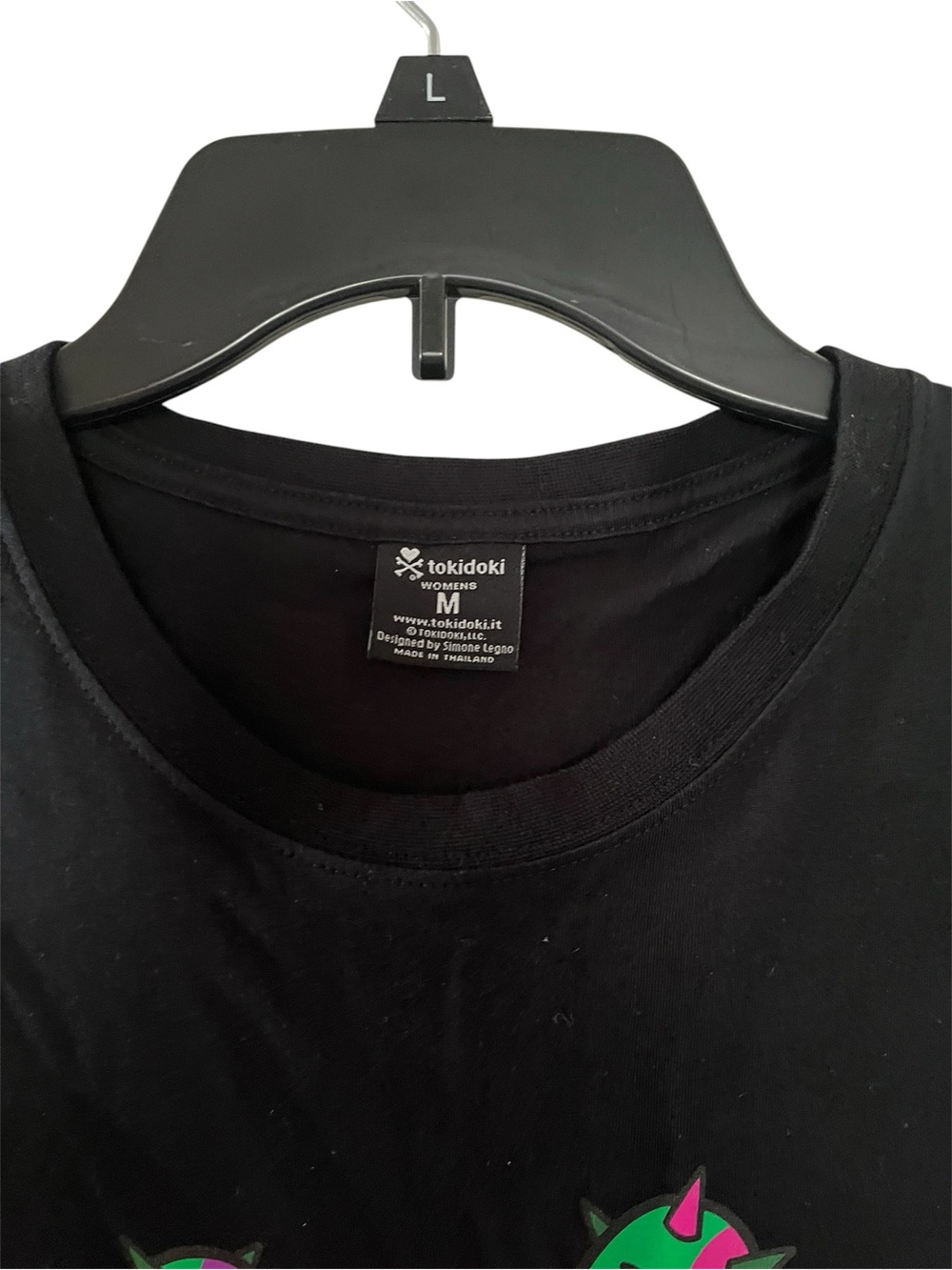 Tokidoki Bangkok Thailand Exclusive Black Graphic Heart Tee (Limited Edition) - Picture 3 of 5